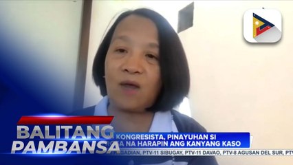 Ilang kongresista, pinayuhan si Sen. Dela Rosa na harapin ang kanyang kaso