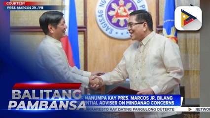 Atty. Antonio Cerilles, nanumpa kay PBBM bilang bagong Presidential Adviser on Mindanao Concerns