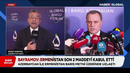 Azerbaycan-Ermenistan barış anlaşmasında müzakereler tamamlandı, Bakü iki maddede adım atılmasını bekliyor