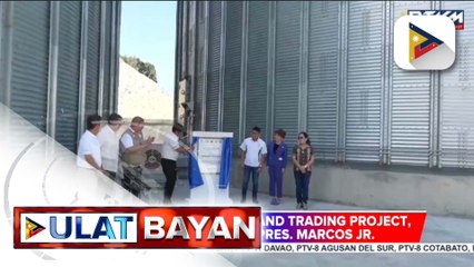 SIDC Grains Terminal and Trading Project, pinasinayaan ni PBBM