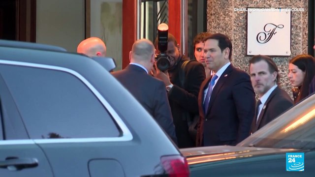 Marco Rubio llega a Canadá para reunión del G7 en medio de tensión política