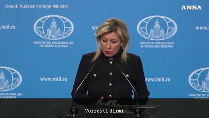 Mosca:  "Da Mattarella menzogne e falsita' sul nucleare"