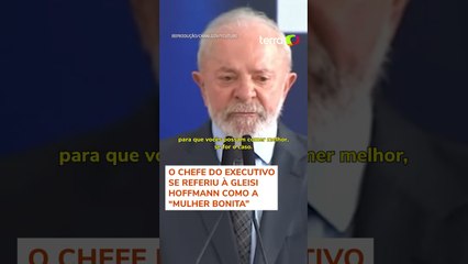 Lula diz que escolheu 'mulher bonita' na articulação para melhorar relação com Congresso #shorts