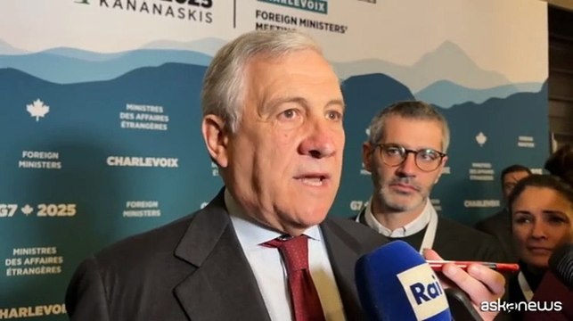 Tajani: da G7 uscir? messaggio forte di sostegno a Ucraina