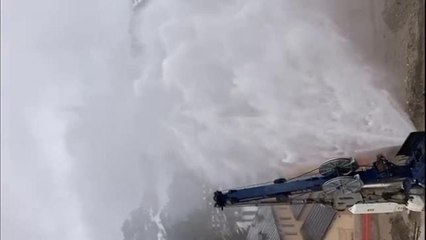 Cortina, falla alla rete idrica: tutti senza acqua