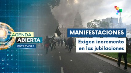 Entrevista | Personas reprimidas por exigir incrementos en jubilaciones