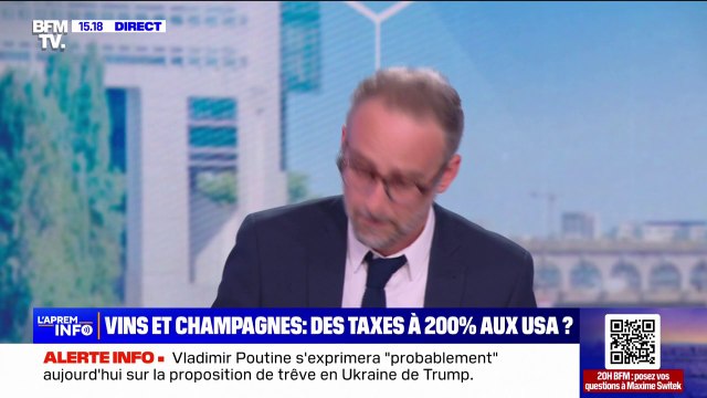 Pernot Ricard, LVMH, Rémy Cointreau… les groupes français chutent en Bourse après la menace de Donald Trump de taxer de 200% tous les alcools européens