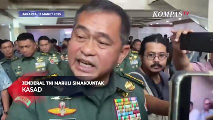 KASAD Maruli Simanjuntak Buka Suara Soal Jabatan Letkol Teddy: Tidak Harus Mundur