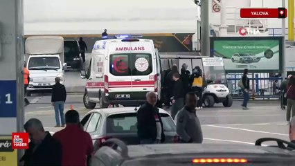 Yalova'da İDO'ya ait feribot kaza yaptı