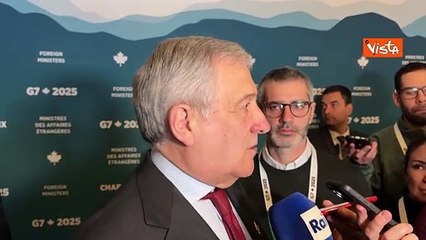 Tajani: "Non credo che il Canada diventer? il 51esimo Stato Usa"