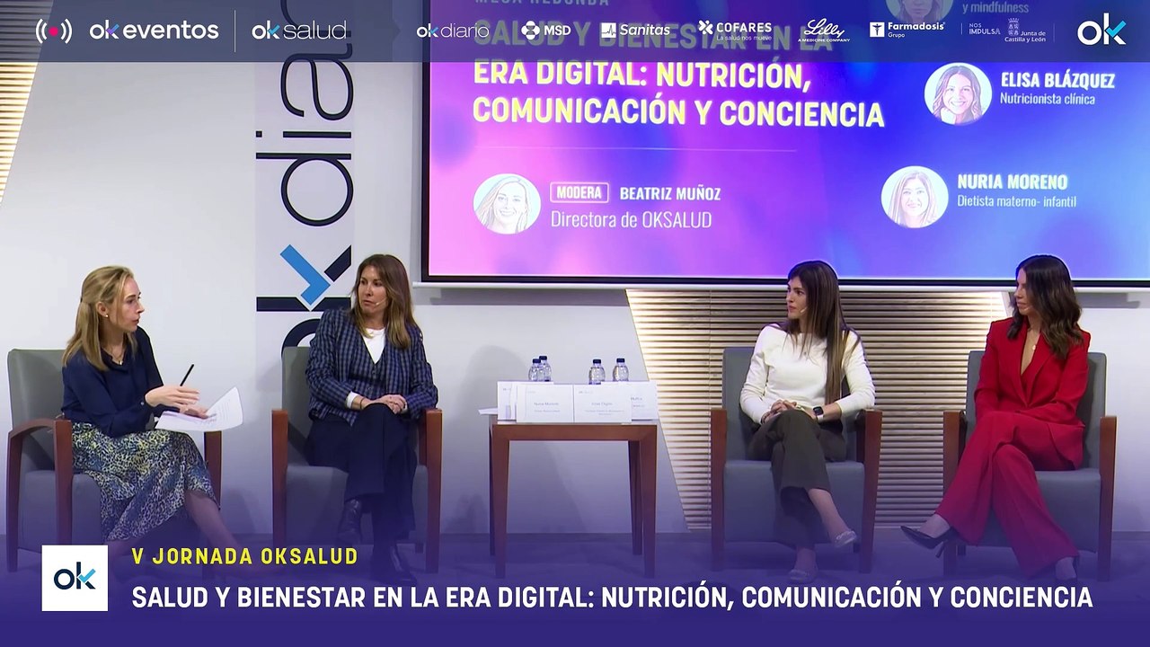 Mesa redonda: "Salud y bienestar en la era digital: nutrición, comunicación y conciencia"