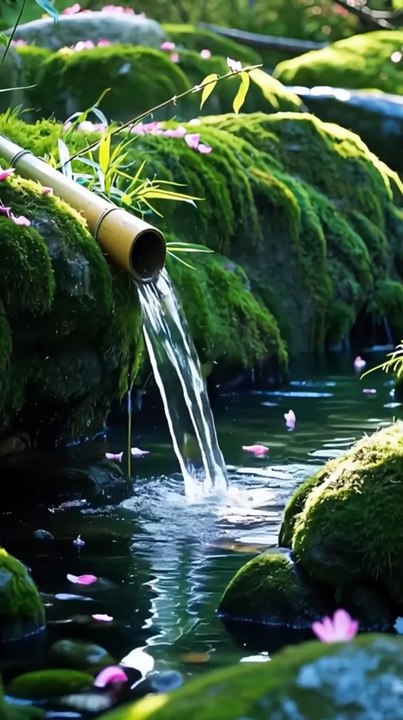 NATURE'S HARMONY THE MELODY OF WATER AND BIRDSONG