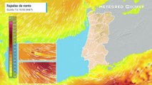 Konrad e uma depressão secundária deixam Portugal sob aviso amarelo e laranja devido à chuva, vento e agitação marítima