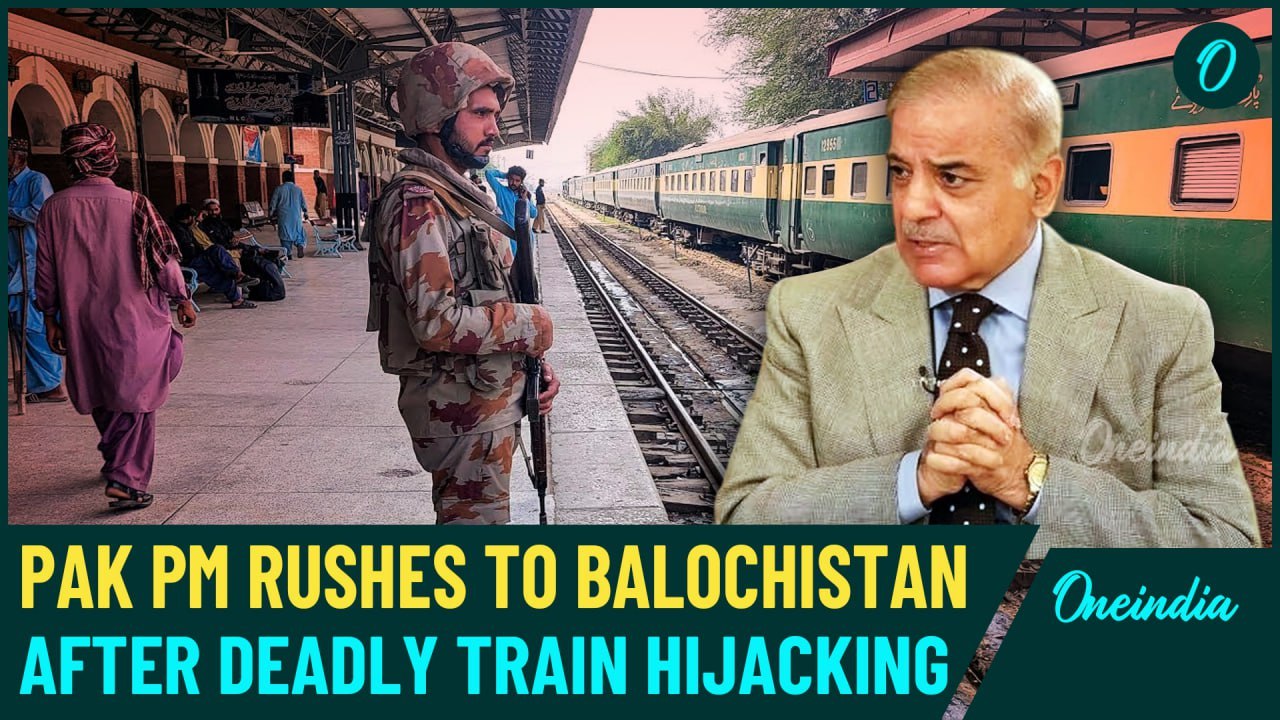 Jaffar Express Attack: Shehbaz Sharif Visits Balochistan – Rising Threats, Security Crisis in Pak