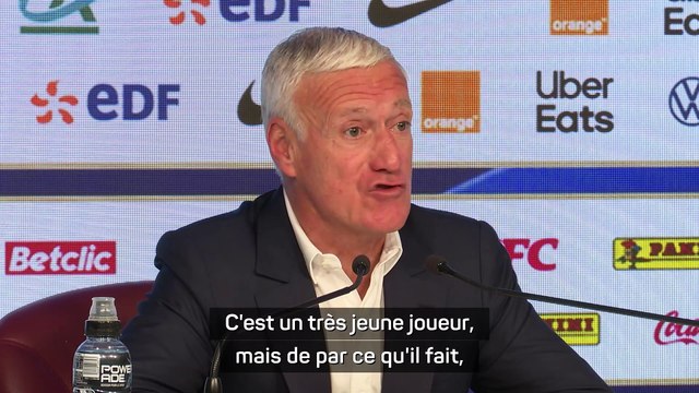 Deschamps explique le choix Doué : “Je pense que c’est le moment”