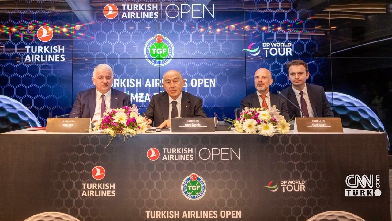 THY, "Turkish Airlines Open" golf turnuvasının bir kez daha isim sponsoru oldu