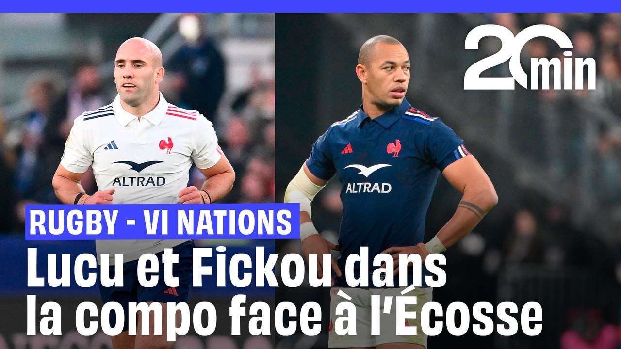 VI Nations : Fickou, Lucu, Dupont... Galthié fait le point avant le match contre l'Ecosse