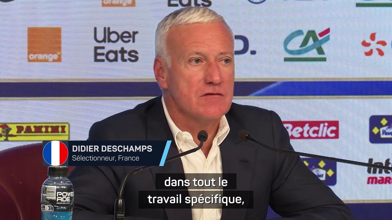 Deschamps : “J’ai dit à Dembélé de garder quelques buts pour nous”