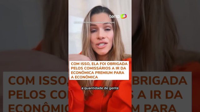 Ingrid Guimarães agradece apoio de brasileiros após desrespeito em voo