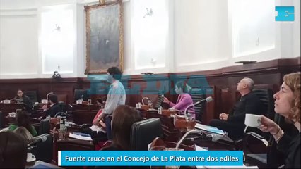 Fuerte cruce en el Concejo de La Plata entre dos ediles