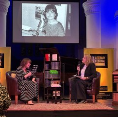 Lorraine Kelly Farnham Literary Festival interview