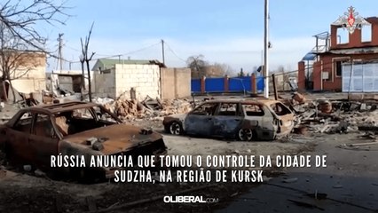Rússia anuncia que tomou o controle da cidade de Sudzha, na região de Kursk