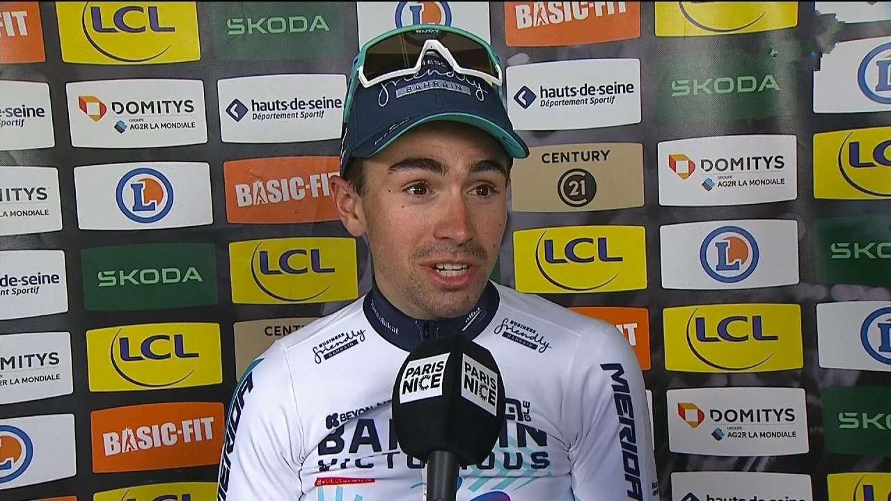 Cyclisme - Paris-Nice 2025 - Lenny Martinez : "Une journée incroyable ! Quand j'ai levé les bras..."