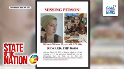 Babaeng turistang Slovak na 2 araw nang nawawala sa Boracay, natagpuang patay | SONA