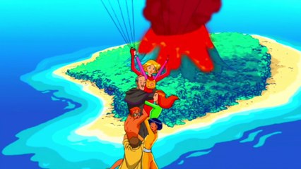 Totally Spies - parachute escape