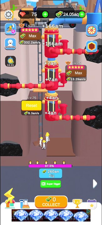 manualsideline - gameplay IdIe Oil Well Mobile Version Part 1