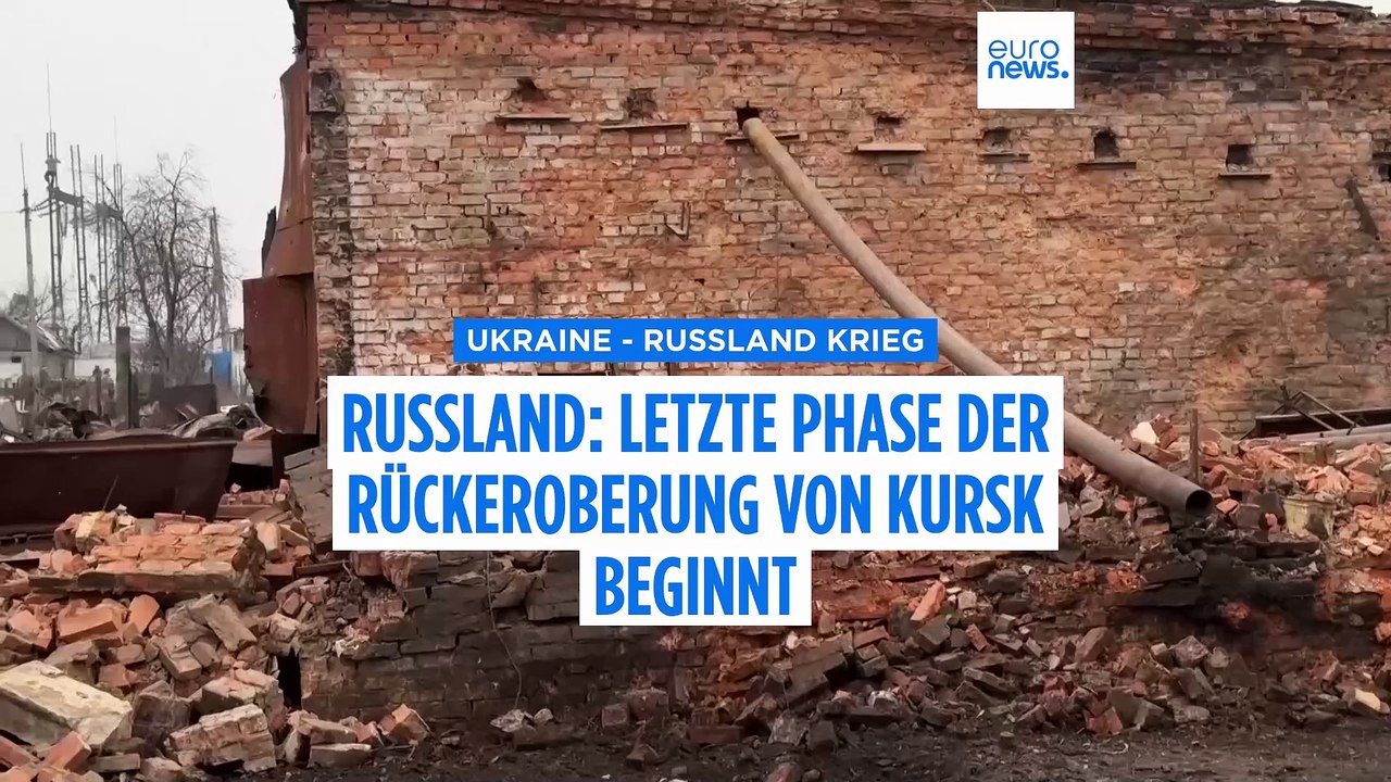 US-Beamte reisen nach Moskau - Putin besucht Truppen in Kursk