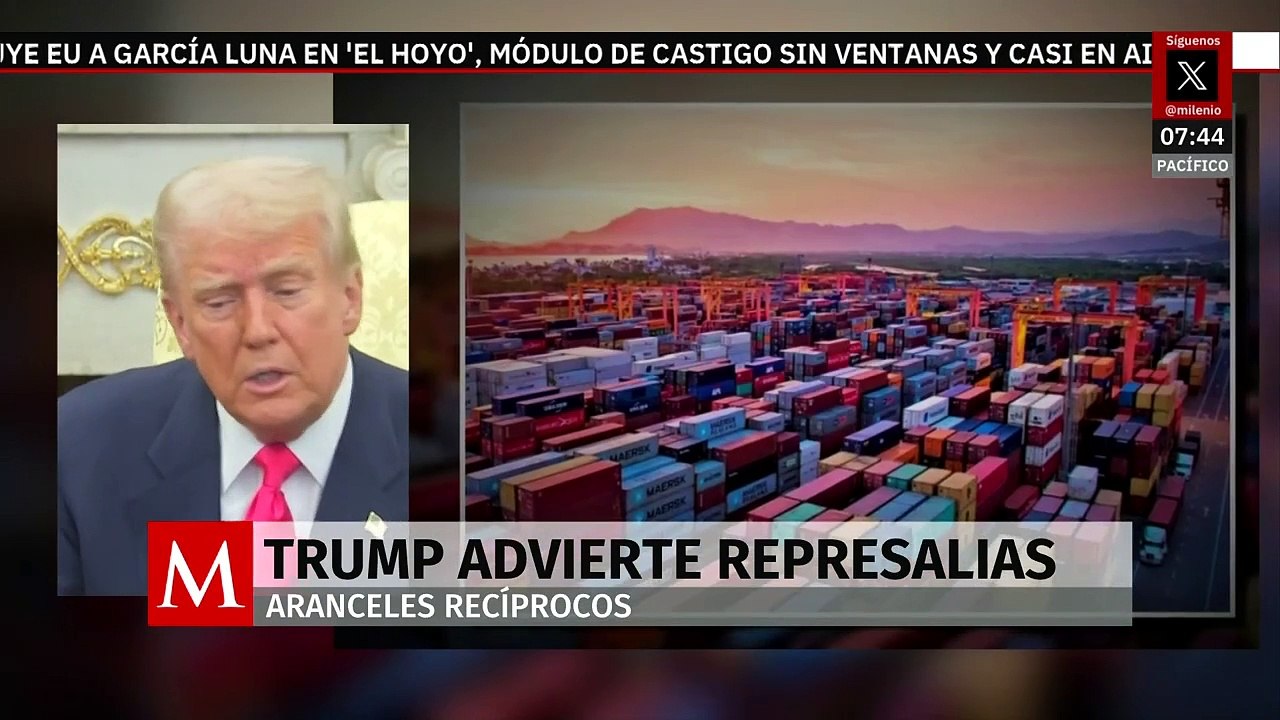 Donald Trump amenaza con imponer aranceles del 200% a la Unión Europea