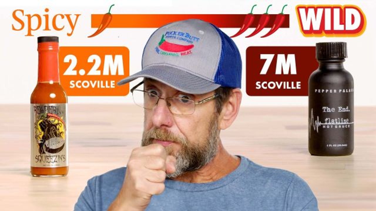 'Pepper X' Creator Ed Currie Tries 11 of the Hottest Hot Sauces in the World