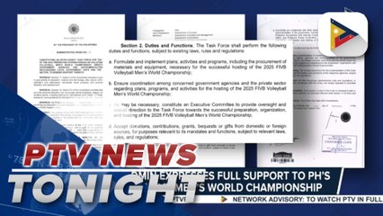 Marcos admin expresses full support to PH’s hosting of FIVB Men’s World Championship