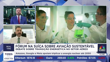Suíça realiza fórum sobre transição energética no setor aéreo; Erasmo Battistella repercute