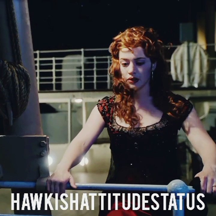 Titanic Jack first meets Rose #hawkish_attitude_status