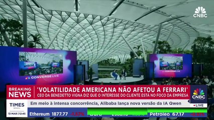 CEO da Ferrari: “Volatilidade não afeta demanda por carros de luxo” | CNBC BREAKING