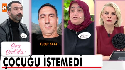 Yusuf'tan çocuğum olduğunu herkes biliyor! - Esra Erol'da 13 Mart 2025