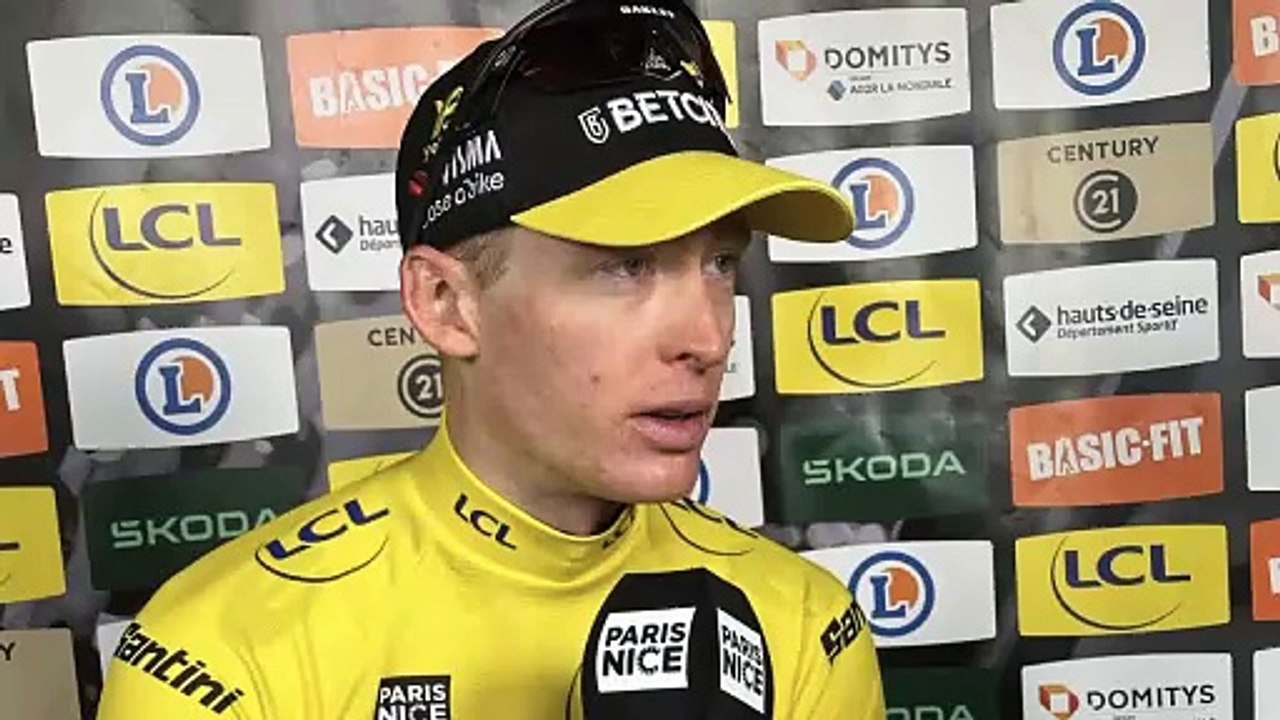 Cycling - Paris-Nice 2025 - Matteo Jorgenson : "Jonas Vingegaard had a lot of pain and tell me to do my race"