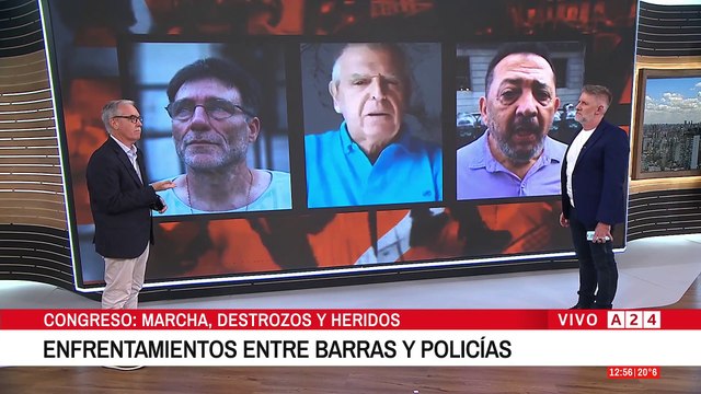 🔴 MARCHA, DESTROZOS Y HERIDOS: ARRESTO DEL PADRE PEPE - MARIO FIRMENICH + LUIS D'ELÍA