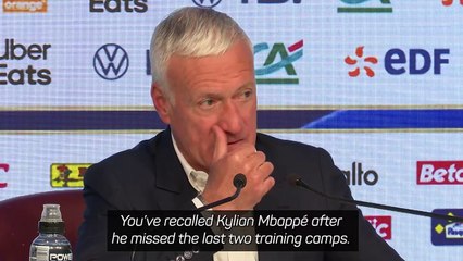 Deschamps confirms Mbappe as captain after France recall
