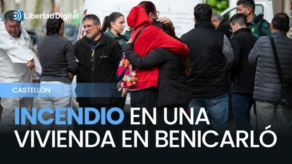 Un fallecido y cuatro heridos, tres de ellos policías, en un incendio en Benicarló