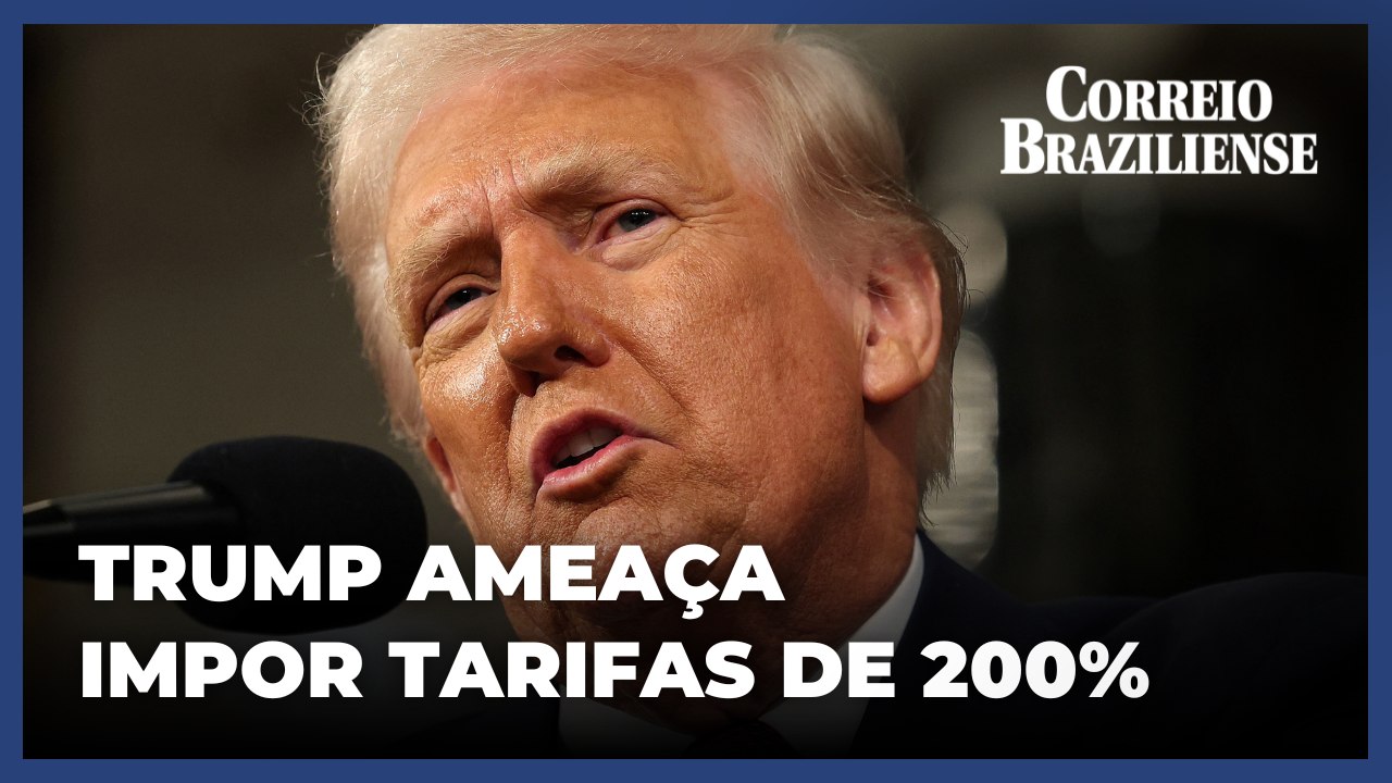 Trump ameaça impor tarifas de 200% sobre champanhe e vinho da União Europeia