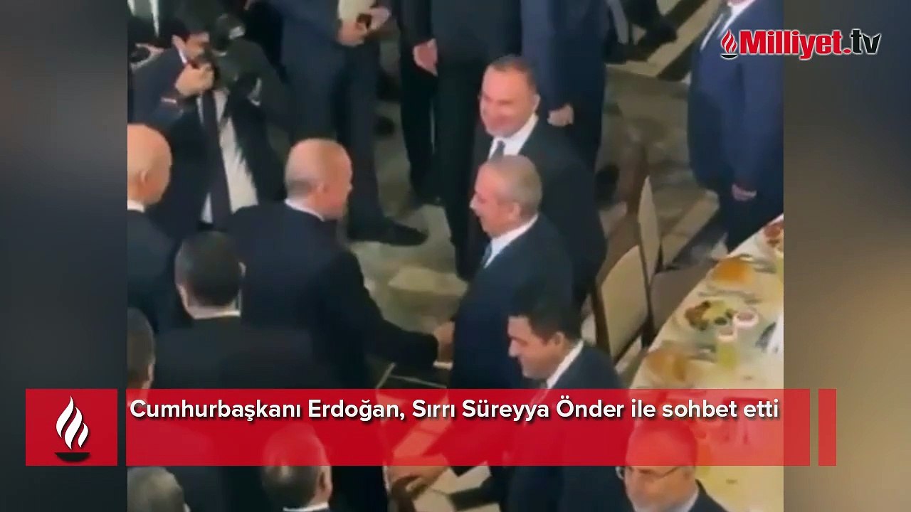 Cumhurbaşkanı Erdoğan, Sırrı Süreyya Önder ile sohbet etti