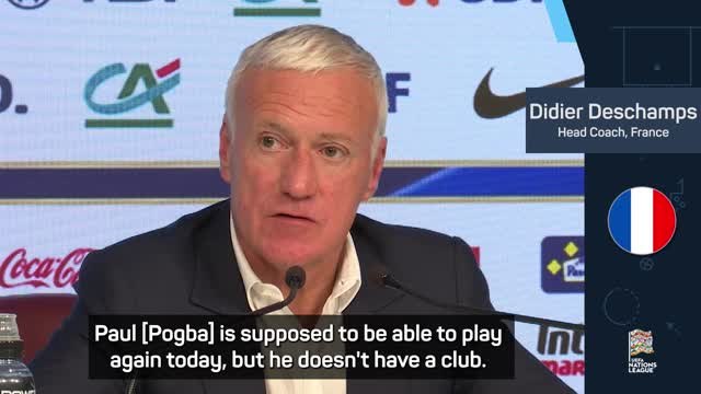 Deschamps confident that Pogba will return to elite football