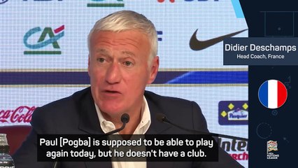 Deschamps confident that Pogba will return to elite football