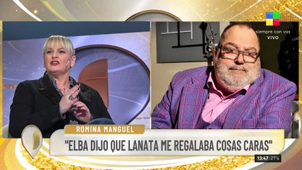 Romina Manguel confirmó que le inició una demanda a Elba Marcovecchio por sus dichos sobre ella y Jorge Lanata