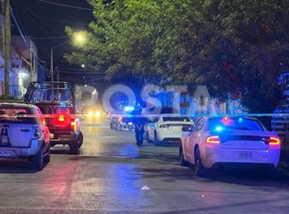 Balacera en Santa Catarina