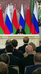 Vladimir Poutine est faorable pour arrêter les combats en Ukraine mais pose des conditions