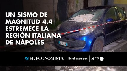 Un sismo de magnitud 4,4 estremece la región italiana de Nápoles
